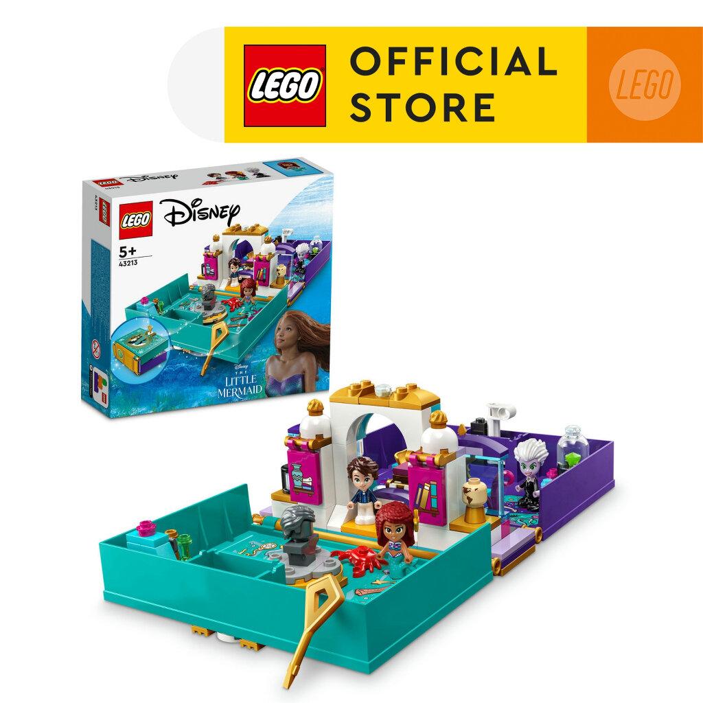 LEGO DISNEY PRINCESS 43213 Đồ Chơi Lắp Ráp Câu Chuyện Phiêu Lưu Của Nàng Tiên Cá (134 chi tiết)