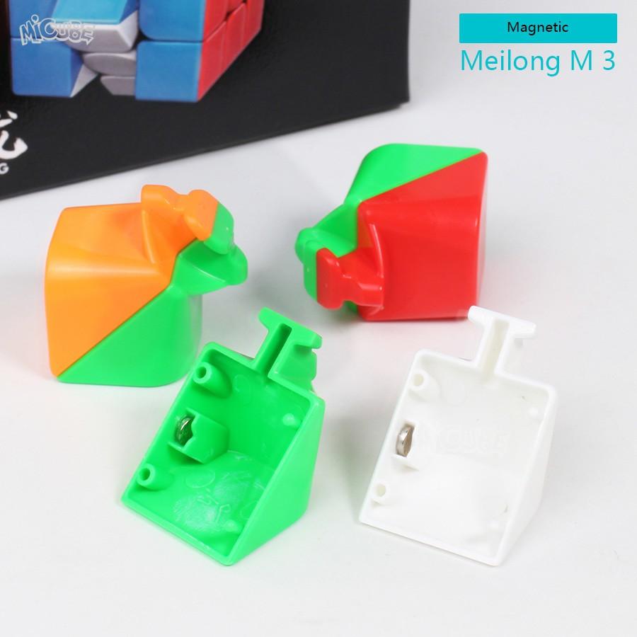 Rubik 3x3 MoYu 3M Có Nam Châm Nhựa Nhám Chống Xước, Chồng Trơn Siêu Xịn Xò. Rubik Quay Trơn, Chắc Chắn