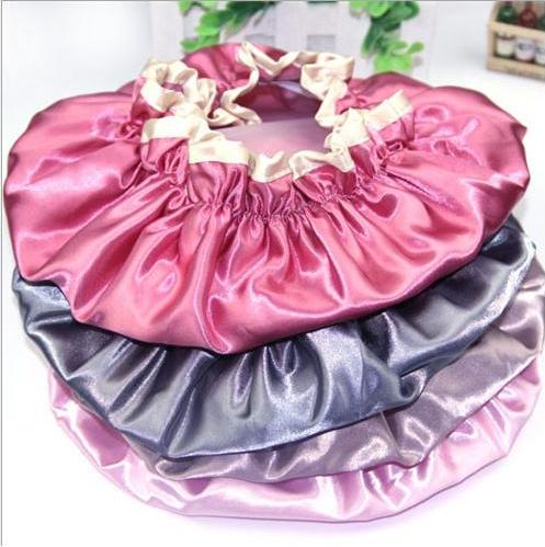 Mũ nilon đội đầu bảo vệ tóc loại siêu dầy  (giao màu ngẫu nhiên)