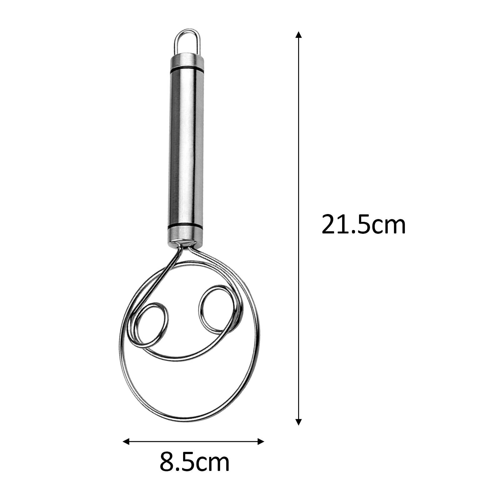 Hand Danish Whisk Kitchen Baking Tools Bread Mixer for Biscuits Dessert Cake