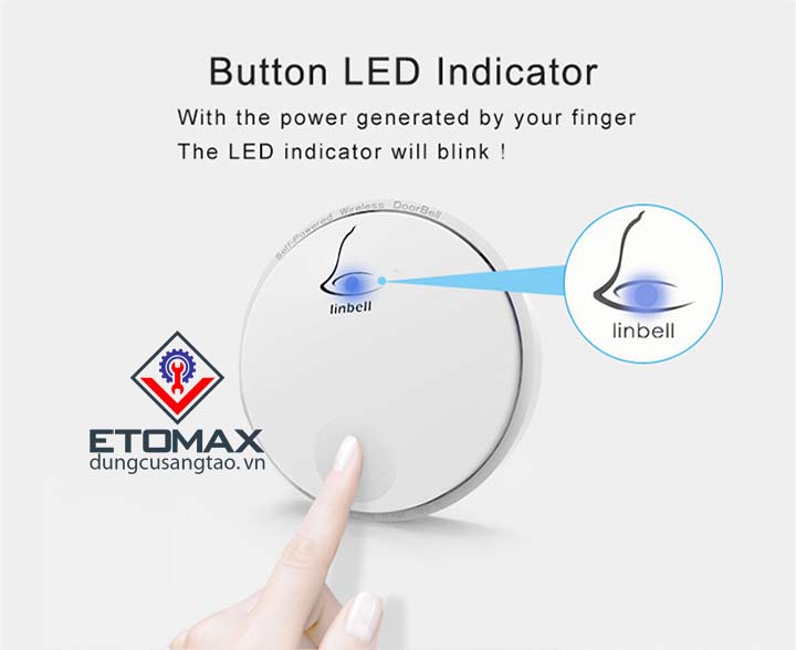 Chuông cửa không dây cao cấp Linptech G2