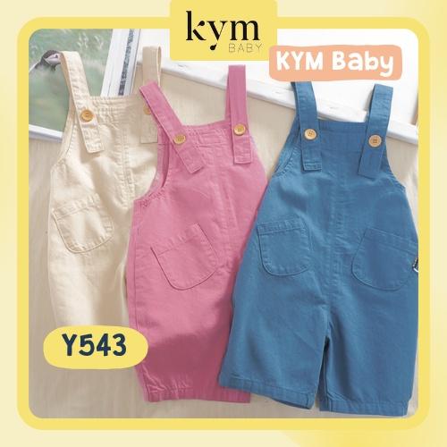 Yếm short bảng chéo màu pastel Hàn Quốc cho bé Y543