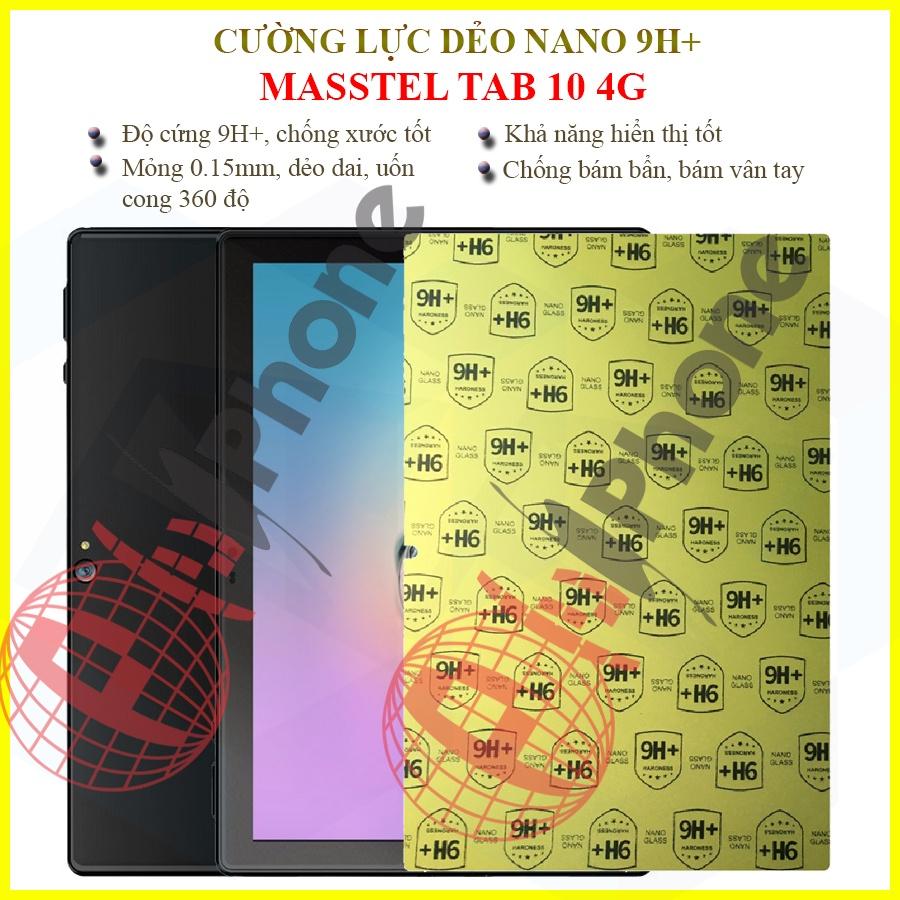 Dán cường lực dẻo nano dành cho  Masstel Tab 10 4G