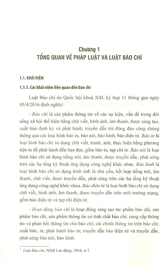 Pháp Luật Và Đạo Đức Báo Chí