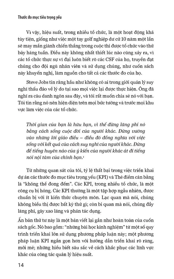KPI - Key Performance Indicators - Thước Đo Mục Tiêu Trong Yếu (Tái Bản 2023)