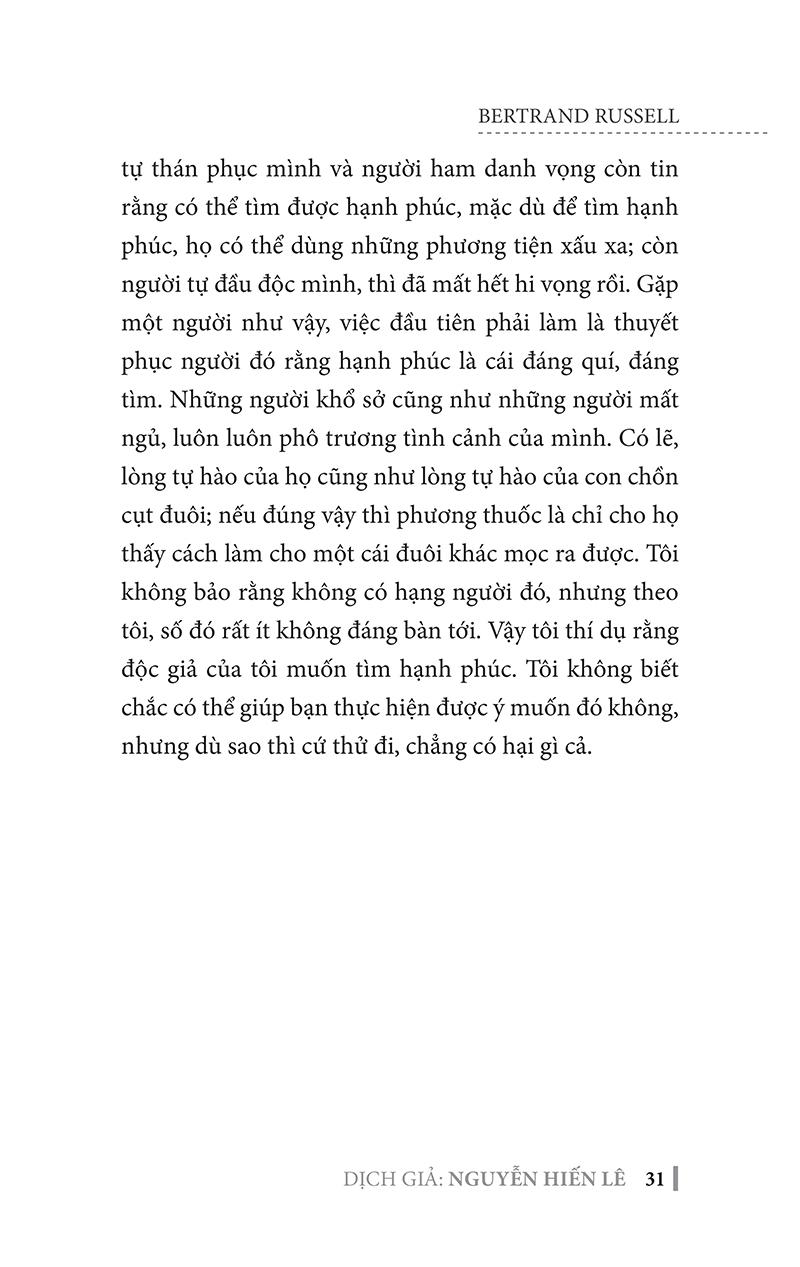 Chinh Phục Hạnh Phúc