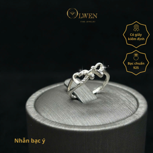 NHẪN BẠC Ý 925 OLWEN FINE JEWELRY - NM61.2
