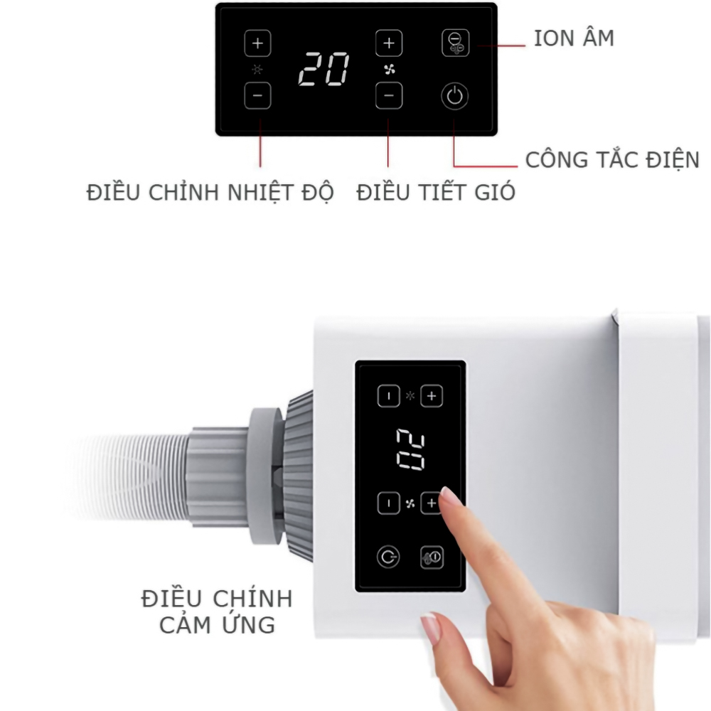 Máy Sấy lông Chó Mèo mặt cảm ứng - KK1030