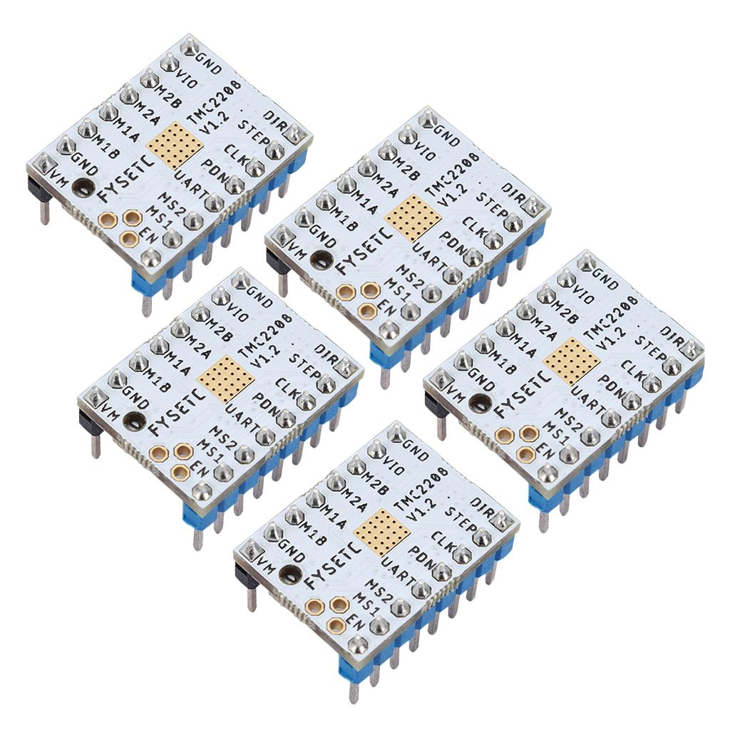 5Piece TMC2208 Stepper Motor Driver Module with Heat Sink for 3D Printer