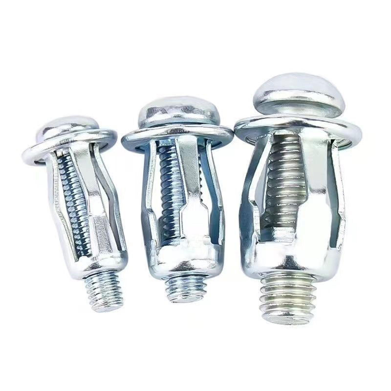 10Pcs Petal Expansion Nut Expansion Plug for Lamp Installation Wall Cabinets