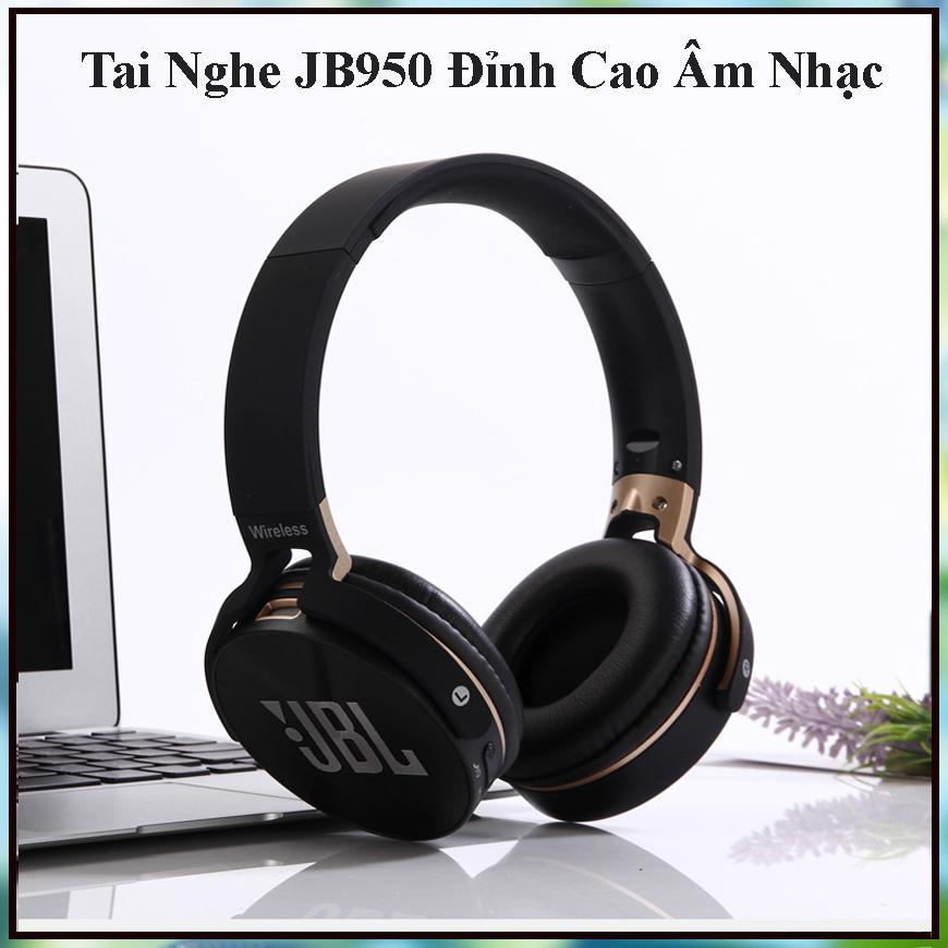 Thiết Bị Âm Thanh Di Động Chất Lượng,Tai Nghe Bluetooth Không Dây JBL950  hàng nhập khẩu cao cấp âm thanh ấm chuẩn