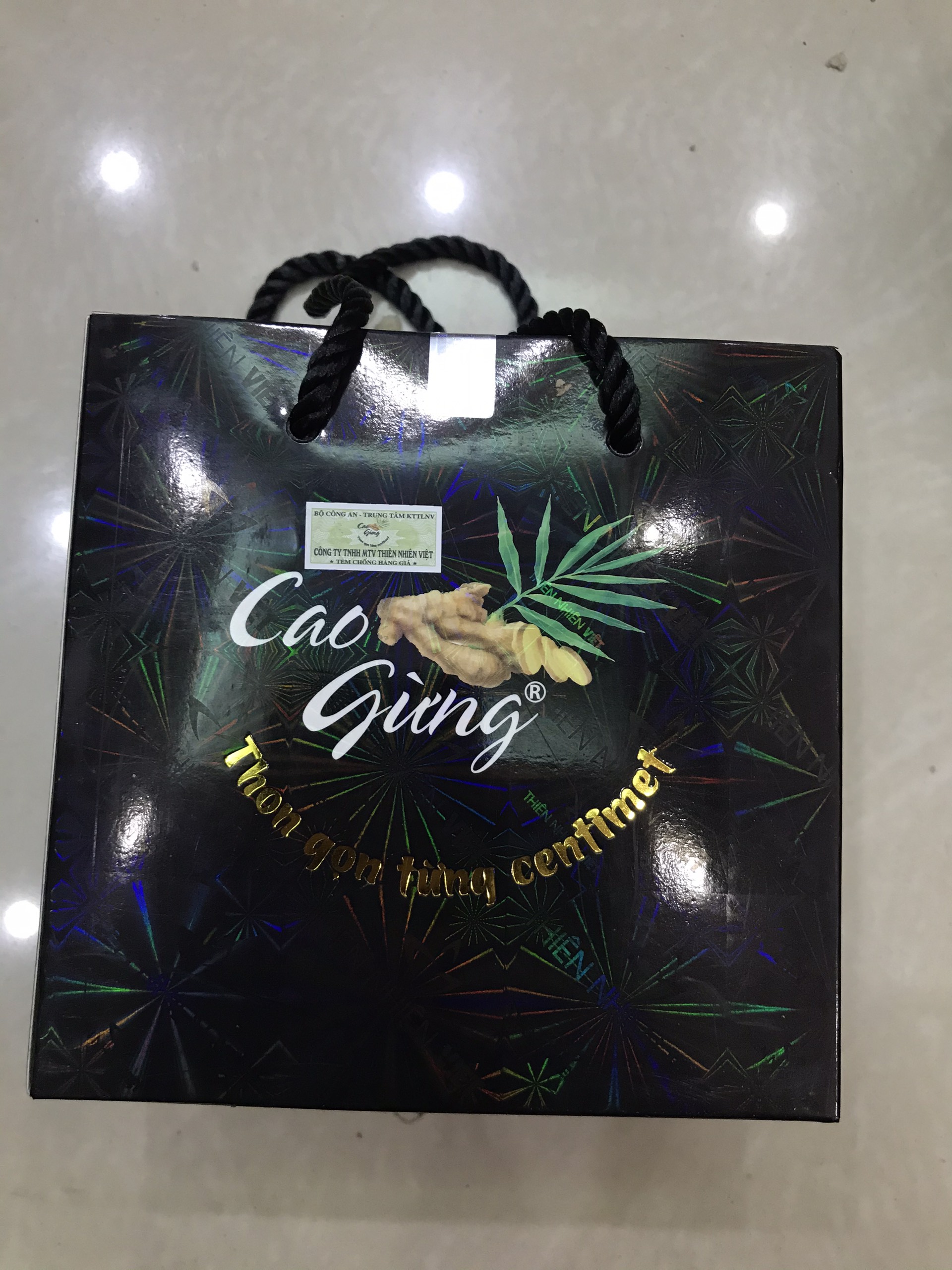 Cao Gừng Tan Mỡ Thiên Nhiên Việt 200g