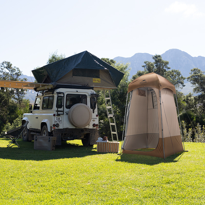 Lều đa năng cắm trại Glamping Naturehike NH21ZP005 vệ sinh tắm ngoài trời campoutvn A490