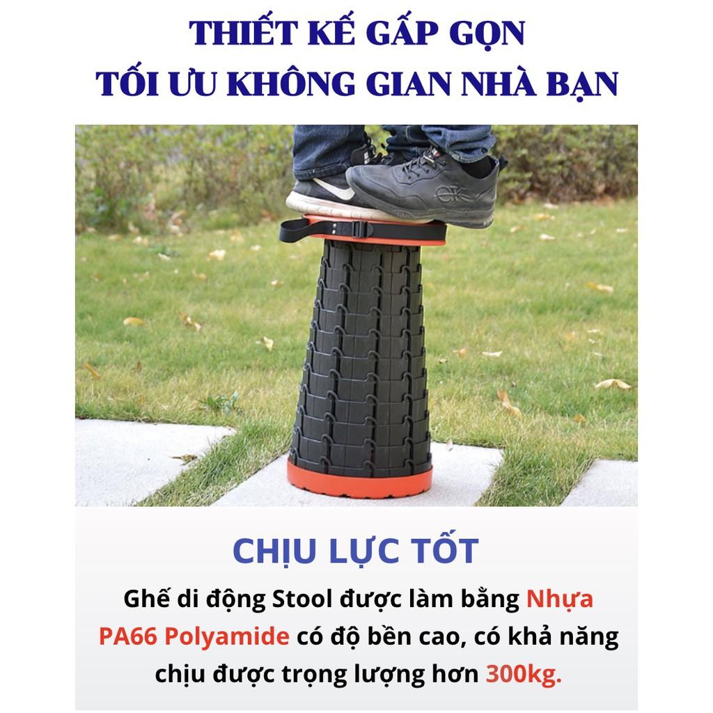 GHẾ XẾP DU LỊCH quai xách 9 nấc