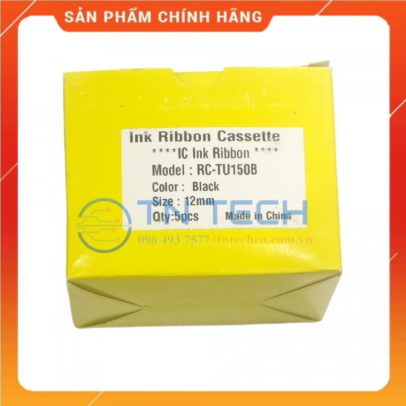 Mực in ống lồng Canon RC-TU150B - Màu đen 150m/cuộn [Hàng chính hãng]