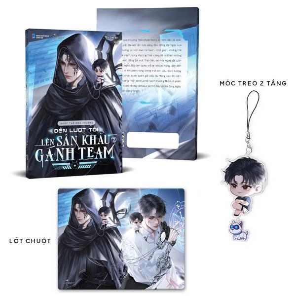 Sách - Đến Lượt Tôi Lên Sân Khấu Gánh Team - Tập 2 - Bản Đặc Biệt - Tặng Kèm Móc Khóa Hai Tầng + Lót Chuột