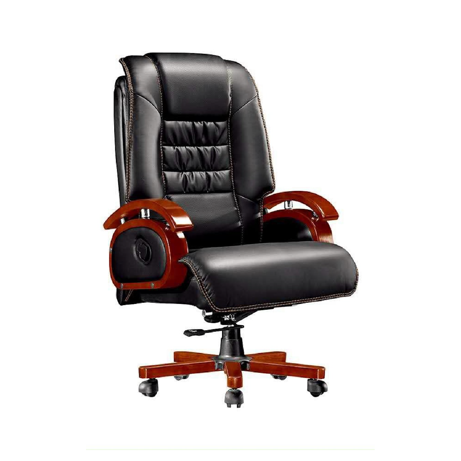 Ghế giám đốc thư giãn ngả lưng bọc da nhập khẩu AMA-TB007-U