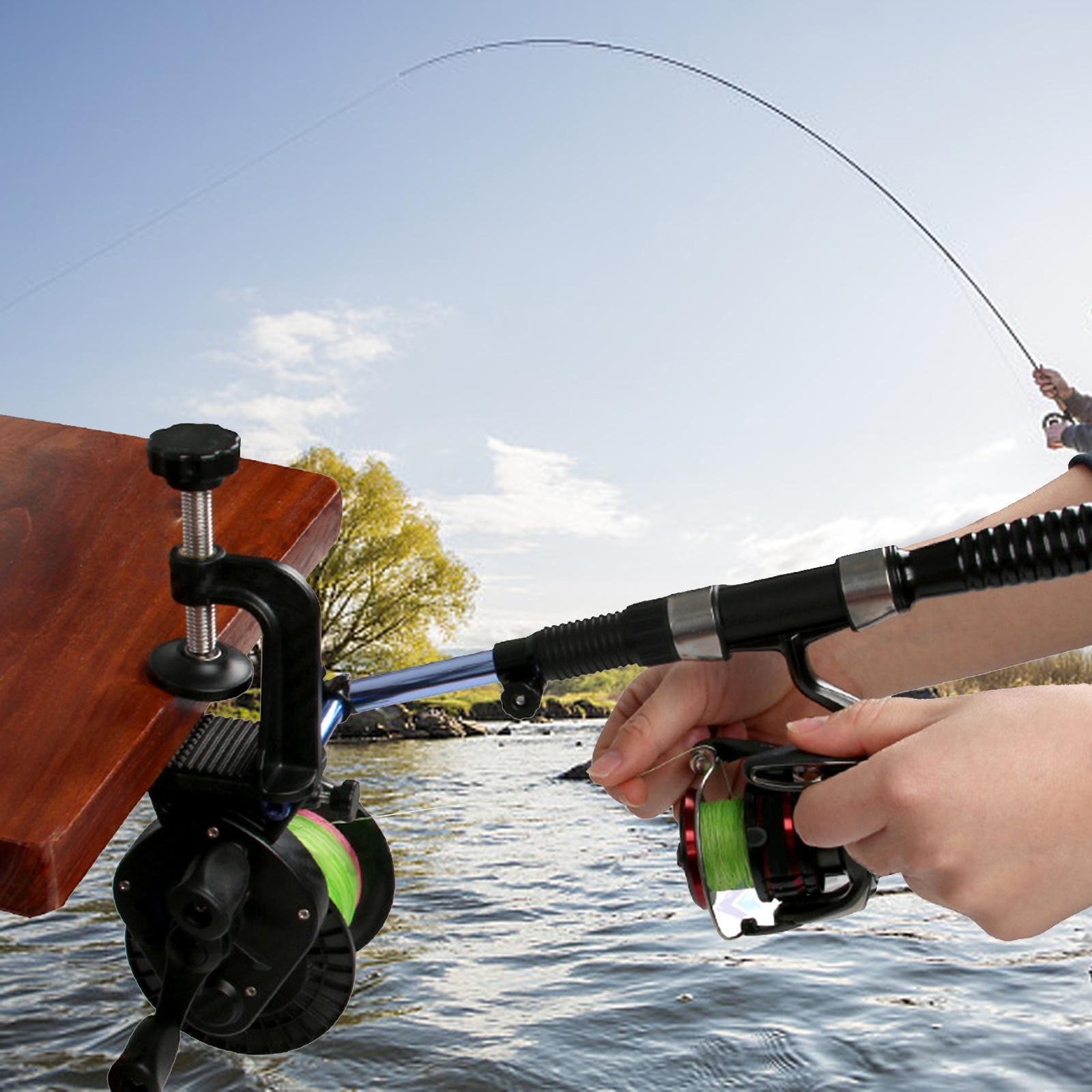 Fishing Line Spooler Winder Durable Fishing Reel Spooler for Kayak Traveling