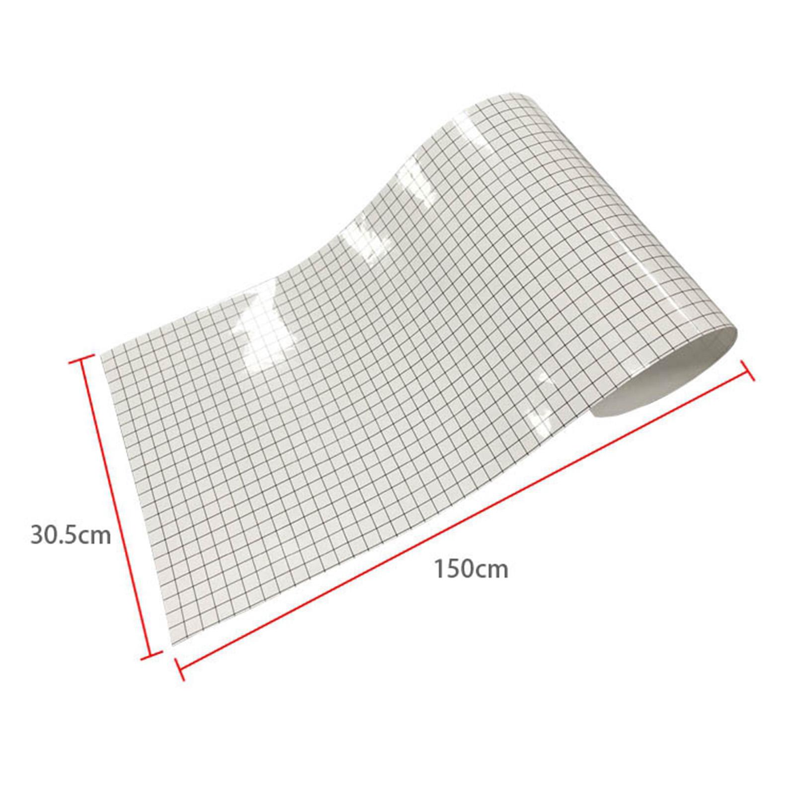 2x Vinyl Transfer Paper Tape for  Glue 12 X 60 '' Clear Alignment Grid