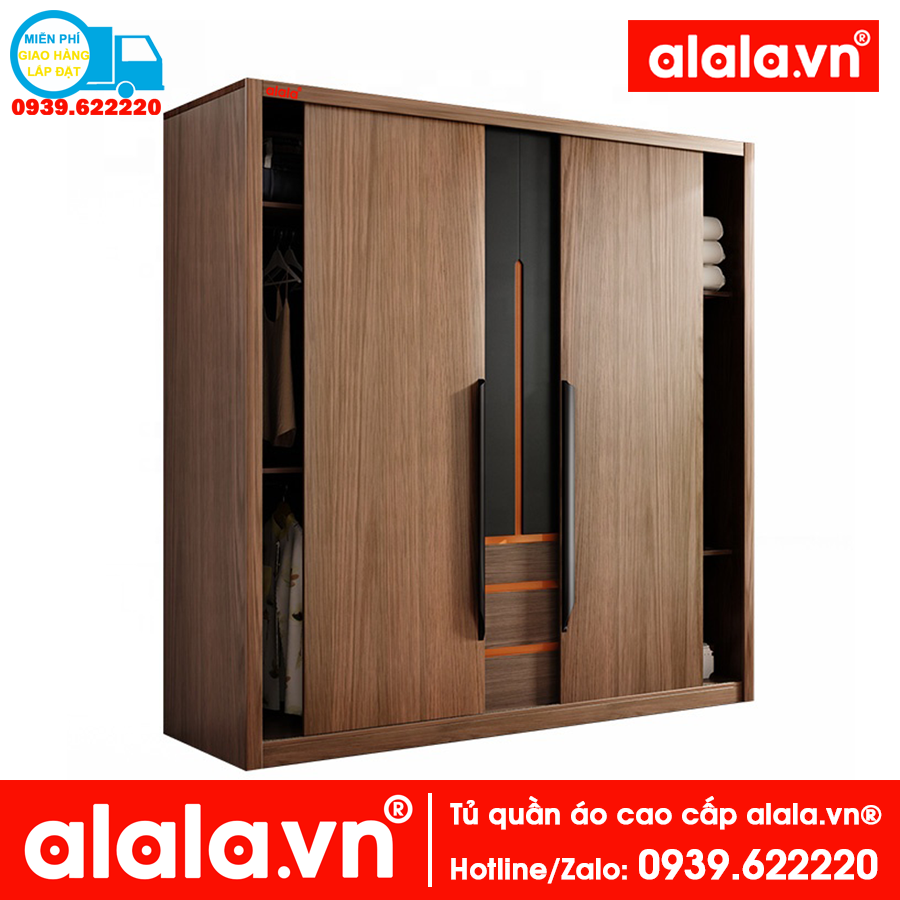 Tủ quần áo Cao Cấp alala.vn - Thương hiệu alala.vn (1m8 x2m)