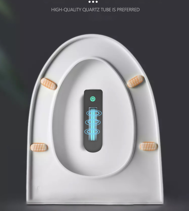 Đèn LED UV khử trùng nhà vệ sinh Laeri UVC HOOM-Design 1200mAh