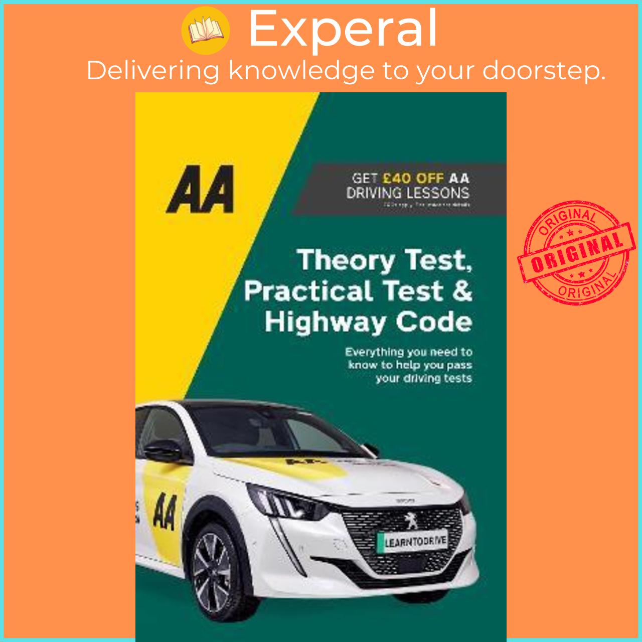 Sách - Theory Test, Practical Test & Highway Code : AA Driving Books by