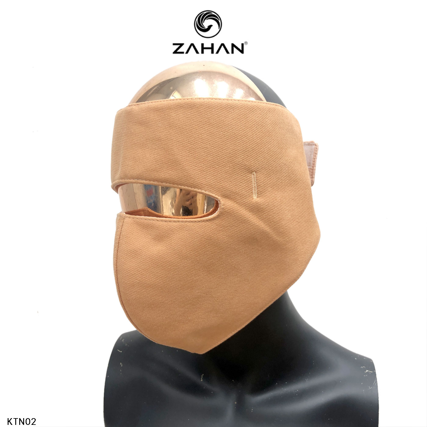 Khẩu trang ninja vải 3 lớp thông hơi, xước KTN02