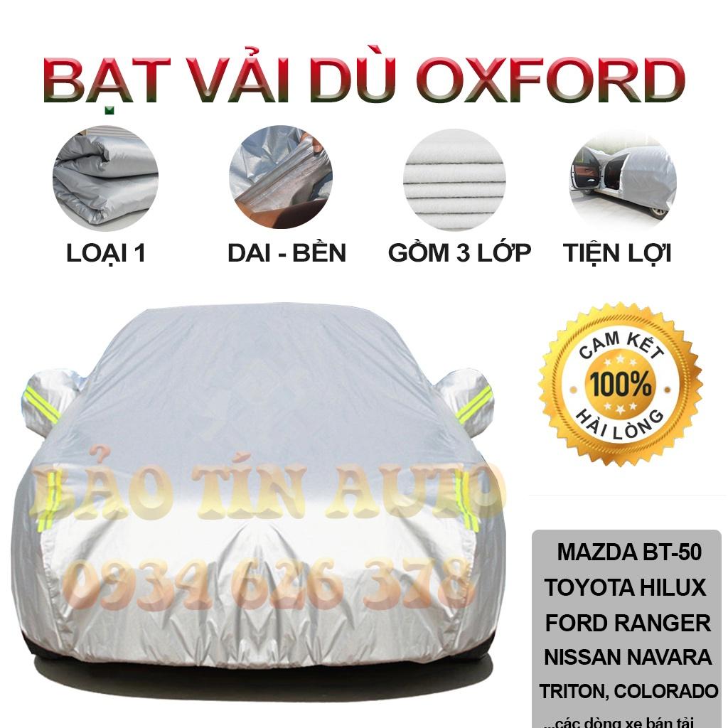Bạt phủ trùm bảo vệ xe ô tô vải dù Oxford loại 1 che nắng, mưa chống nóng cao cấp 4,5,7 chỗ