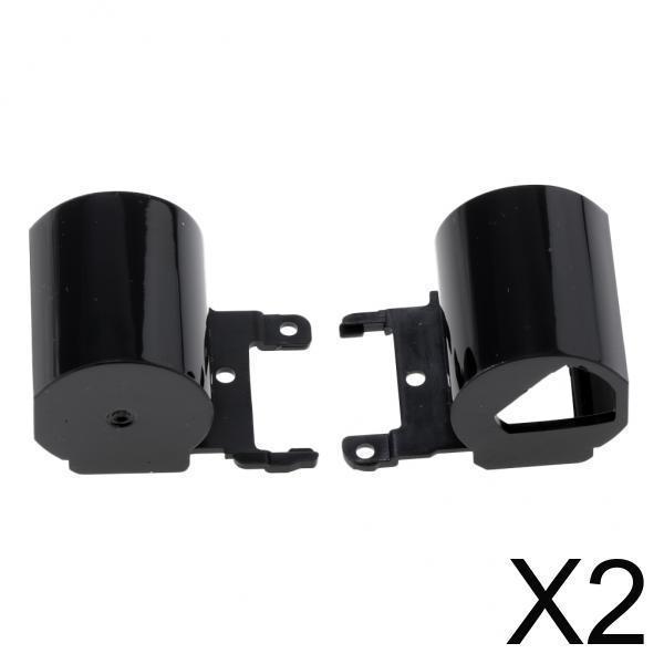 4x Laptop LCD Hinges Cover for HP 250 255 G6 15-BS 15-BW 15-BR black