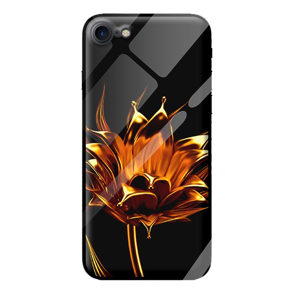 Ốp kính cường lực cho iPhone 8 hoa 23 - Hàng chính hãng