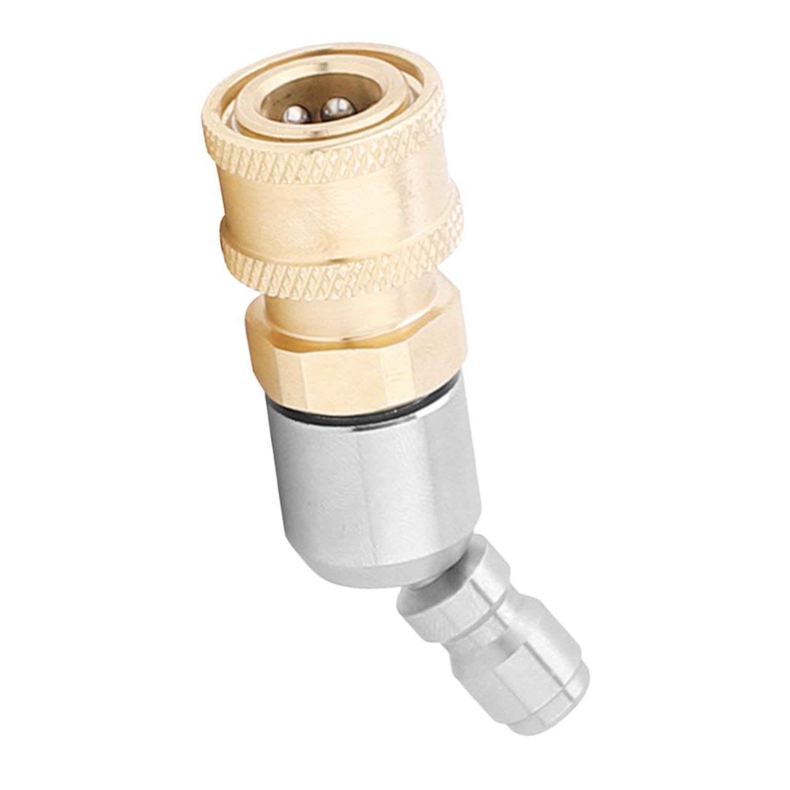 1/4” Pressure Washer Quick Connect Coupler, Female Quick Connect Fittings Pressure Washer Adapters