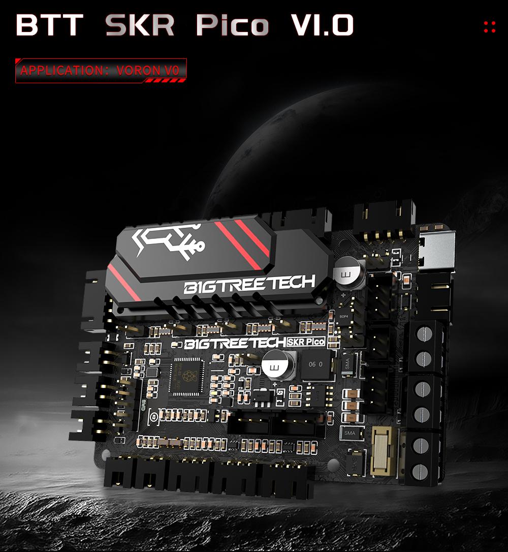 BIGTREETECH BTT SKR PICO V1.0 Bo Mạch Chủ Trên Tàu TMC2209 UART MURATA Tụ Điện Cho Raspberry Pi VORON V0.1 3D Máy In Phần