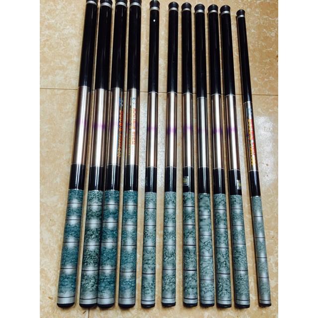 BỘ CẦN CÂU ĐƠN RA Đá dài2,7m 3,6m 4,5m 5,4m tặng nhiều thứ docaucagiangnam