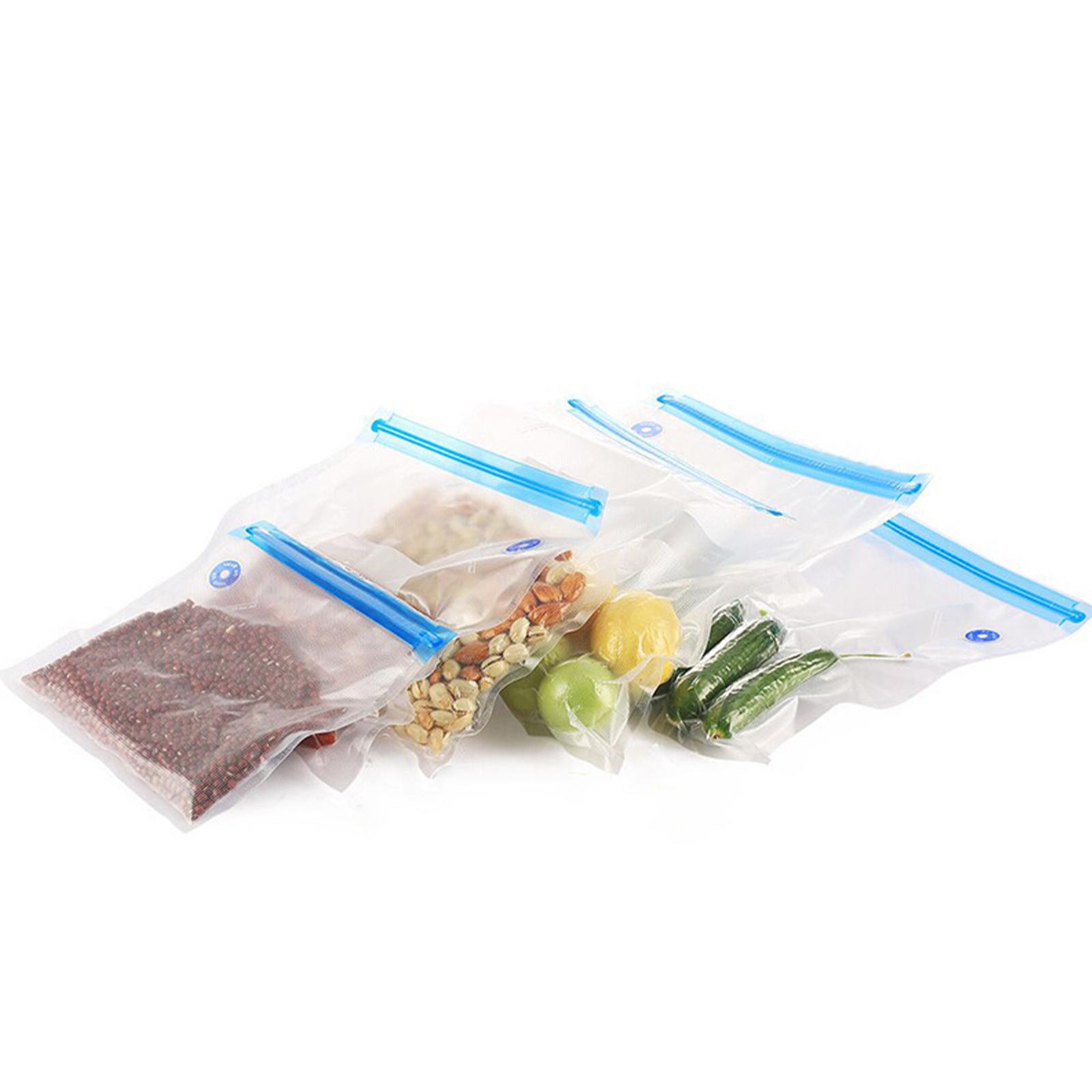 Bộ lưu trữ thực phẩm gồm, 5 túi thực phẩm, máy hút chân không