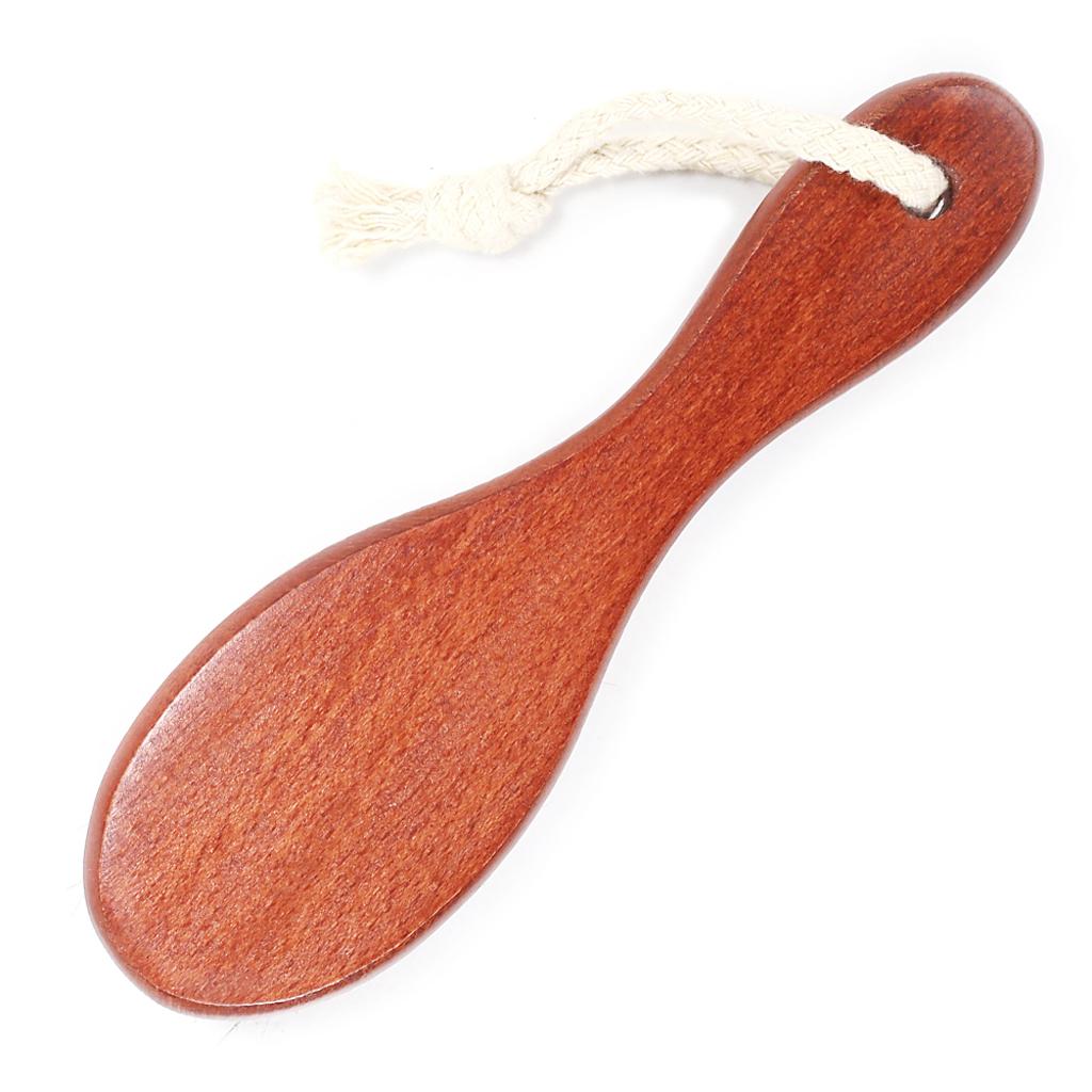 2 Pieces Mini Wooden Handle Beard Grooming Brush Styling Tool Skin Care