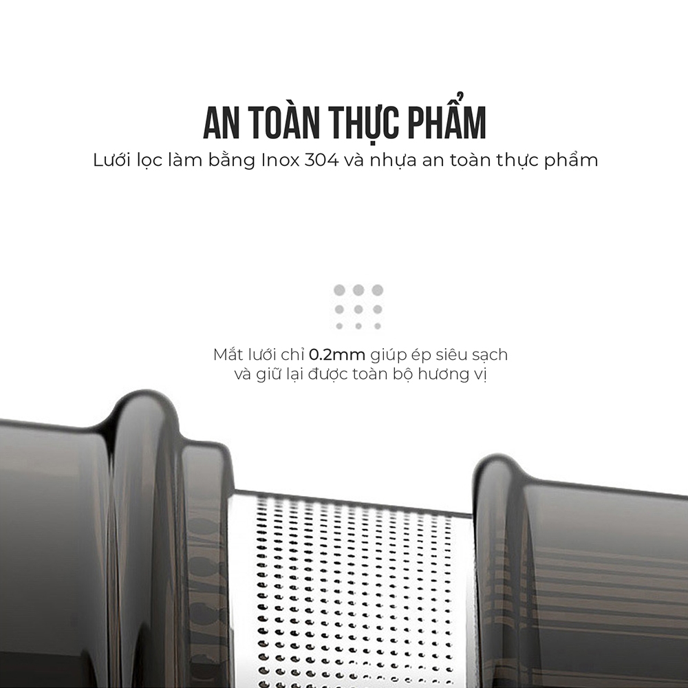 Máy ép chậm  trái cây Smartcook JES-3896-Hàng Chính hãng