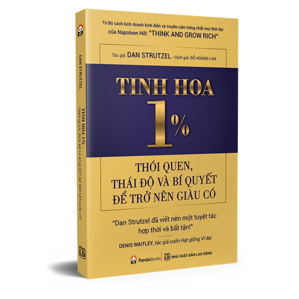 Sách - TINH HOA 1% Thói Quen, Thái Độ Và Bí Quyết Để Trở Nên Giàu Có