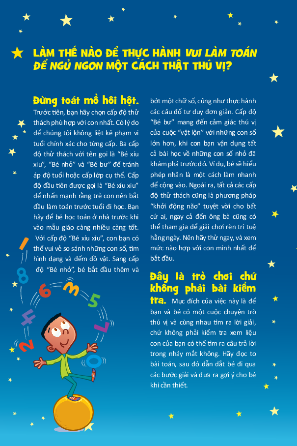 Vui Làm Toán Để Ngủ Ngon 01 - Bedtime Math 1