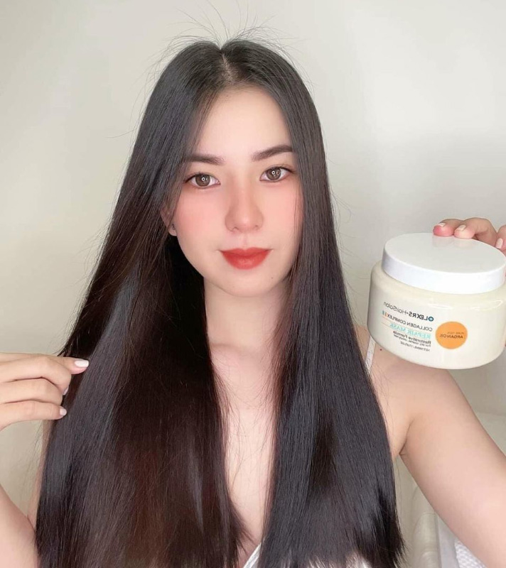 Kem ủ tóc phục hồi siêu mượt Olexrs Hair Salon Collagen Complex 500ml