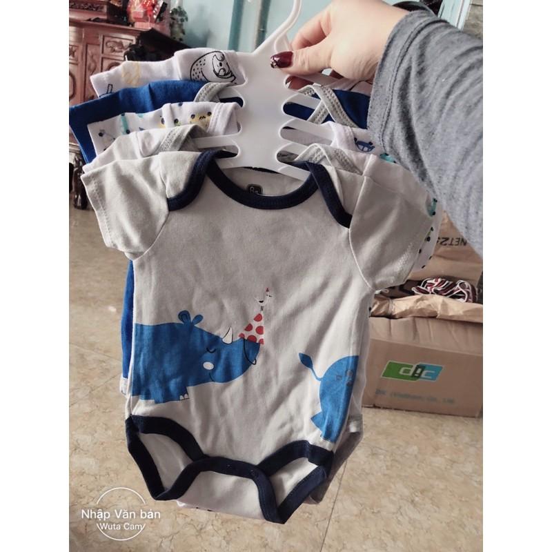Body suit - Body chip cộc tay chuẩn BELITI cho bé trai bé gái từ 3-11kg