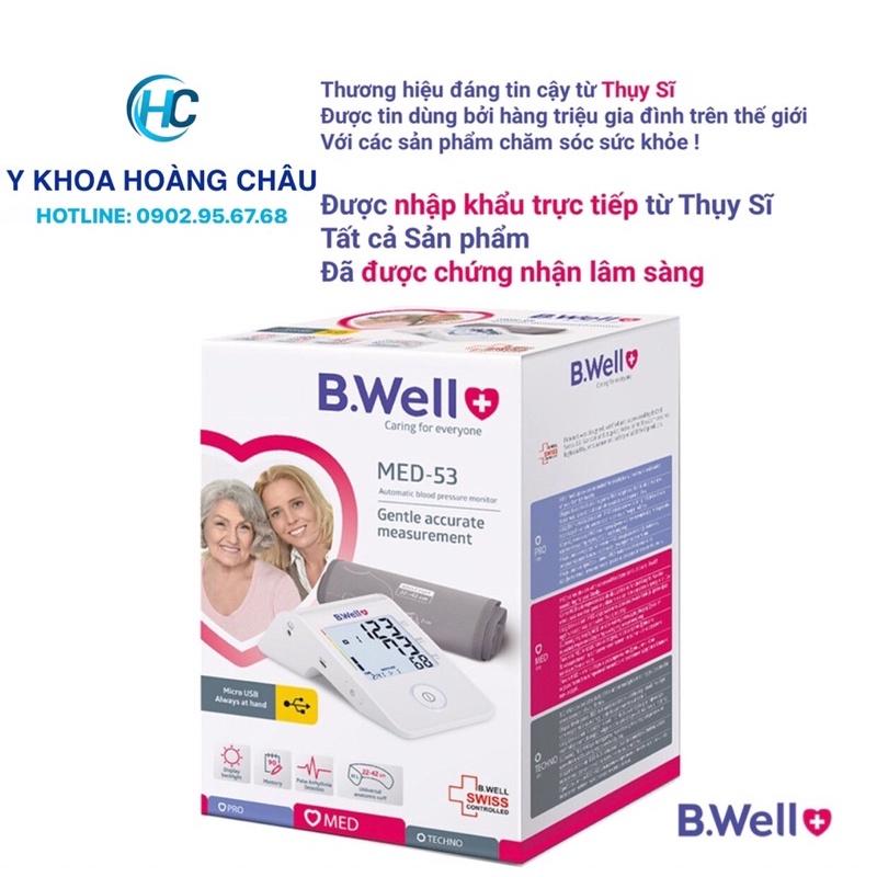 Máy đo huyết áp bắp tay điện tử tự động B.Well Med 53 (Thuỵ Sĩ)