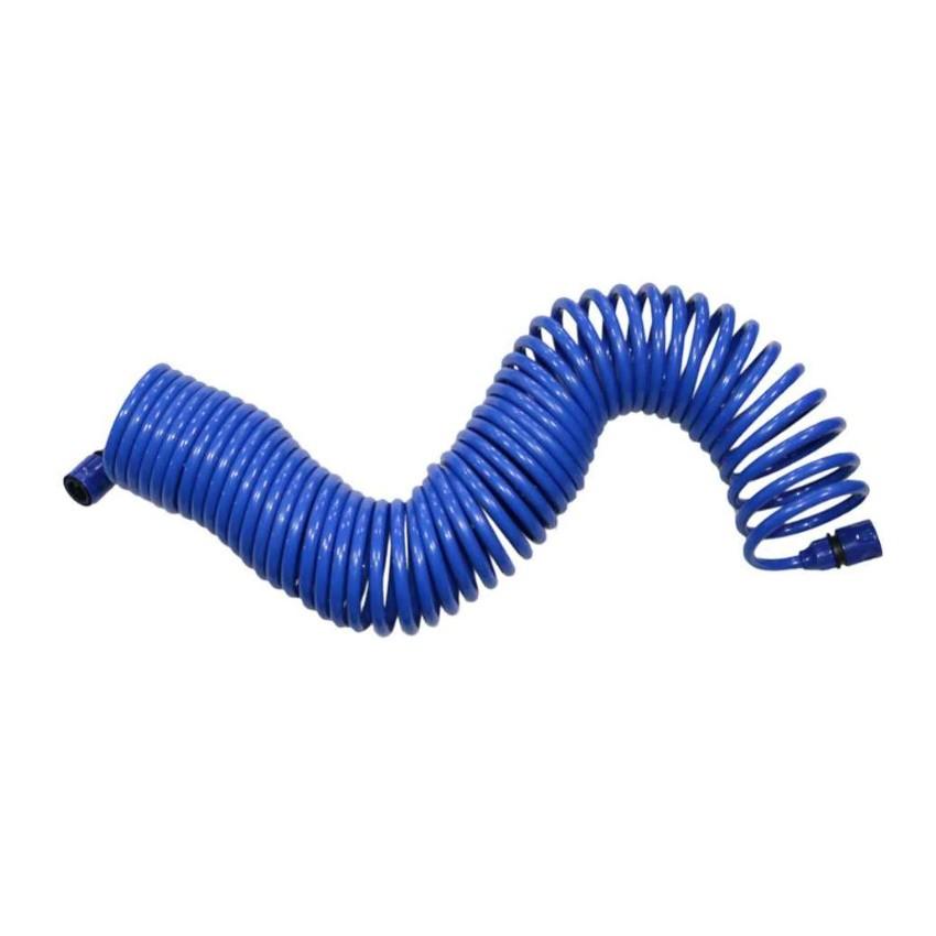 Bộ vòi xịt nước tưới cây đa năng tăng áp lực nước kèm dây tưới dạng lò xo co dãn 587814 loại 10m