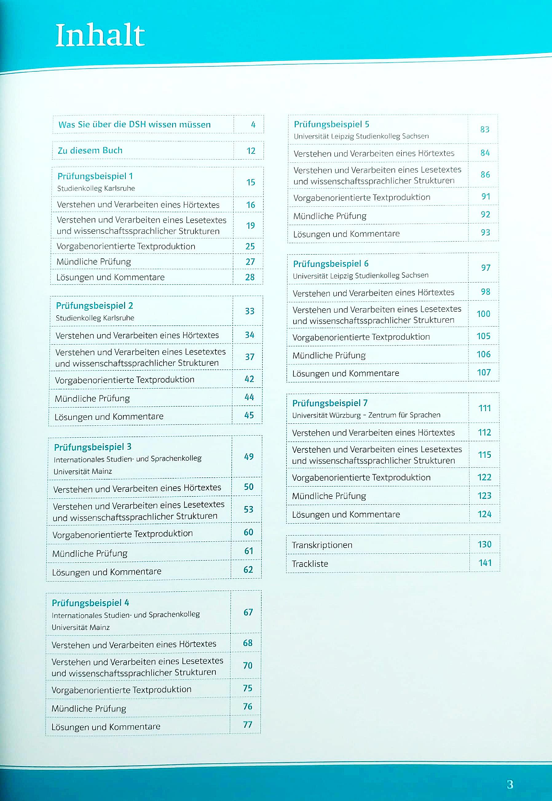Mit Erfolg zur DSH - Testbuch