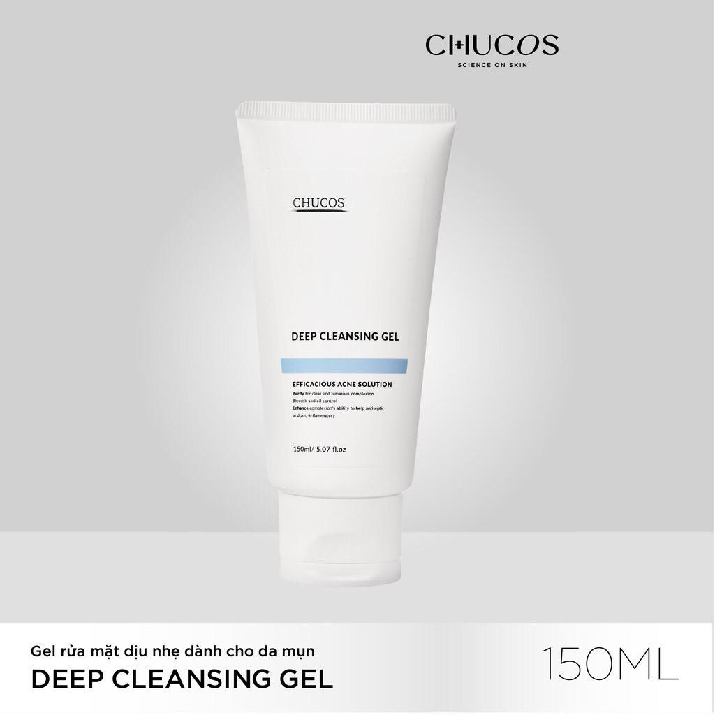 Sữa rửa mặt CHUCOS Deep Cleansing Gel 150 ml