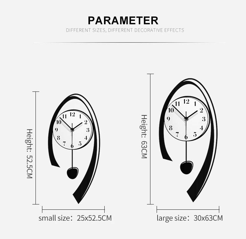 Đồng hồ treo tường quả lắc CL009 - 30cm x 63cm