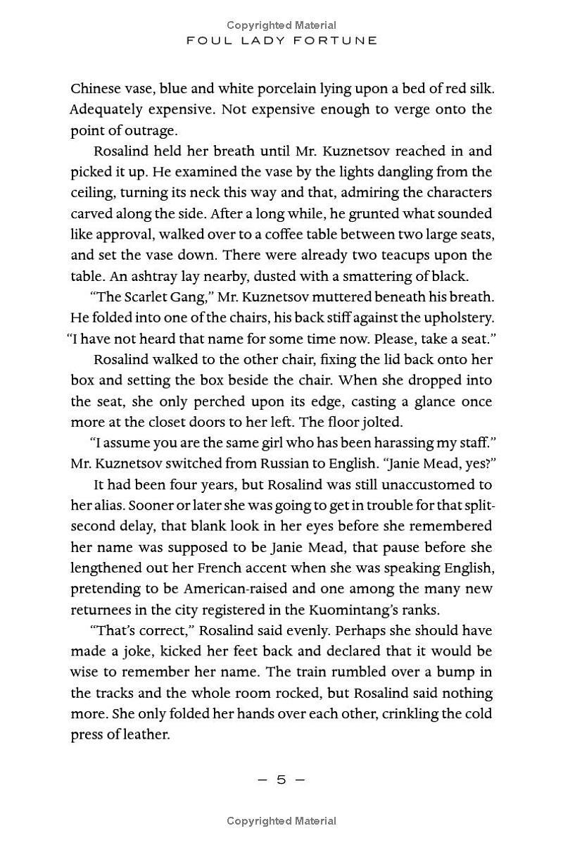 Sách ngoại văn: Foul Lady Fortune