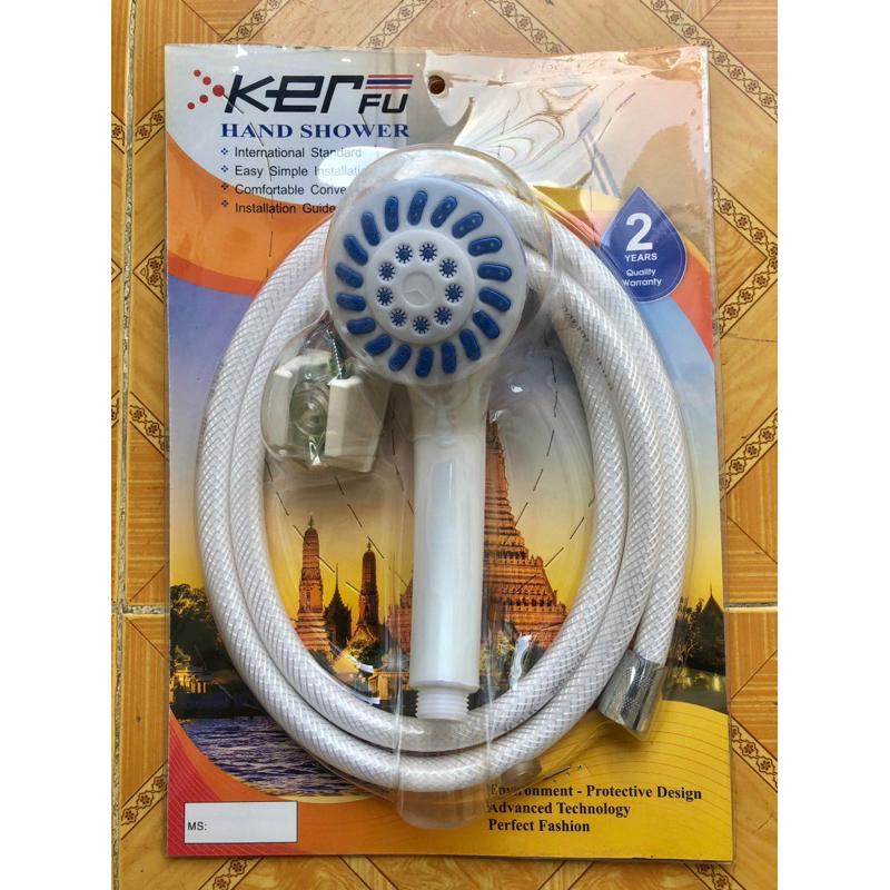 Bộ vòi sen tắm kèm củ sen nhựa có đủ phụ kiện