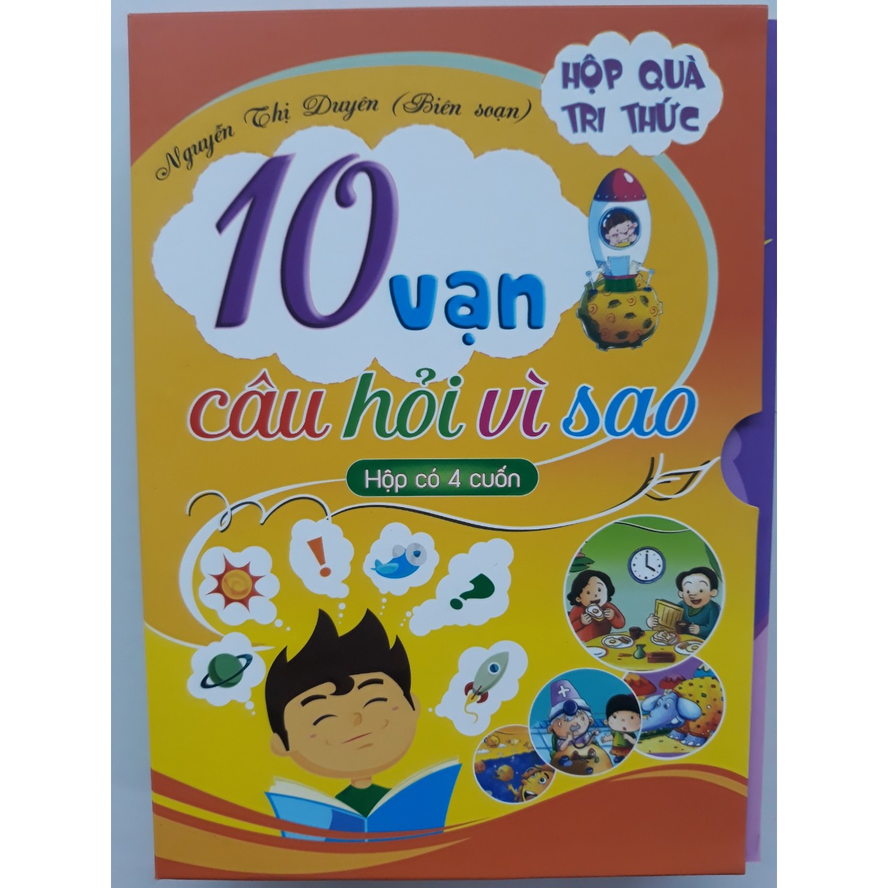 Hộp quà tri thức - 10 vạn câu hỏi vì sao - Hộp 4 cuốn