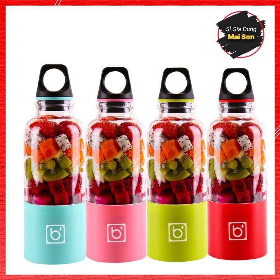 Máy Xay Sinh Tố Cầm Tay Mini BINGO Sạc Pin Cổng USB Tiện Lợi Nhỏ Gọn Dễ Vệ Sinh Siêu Bền Dung Tích 500ML
