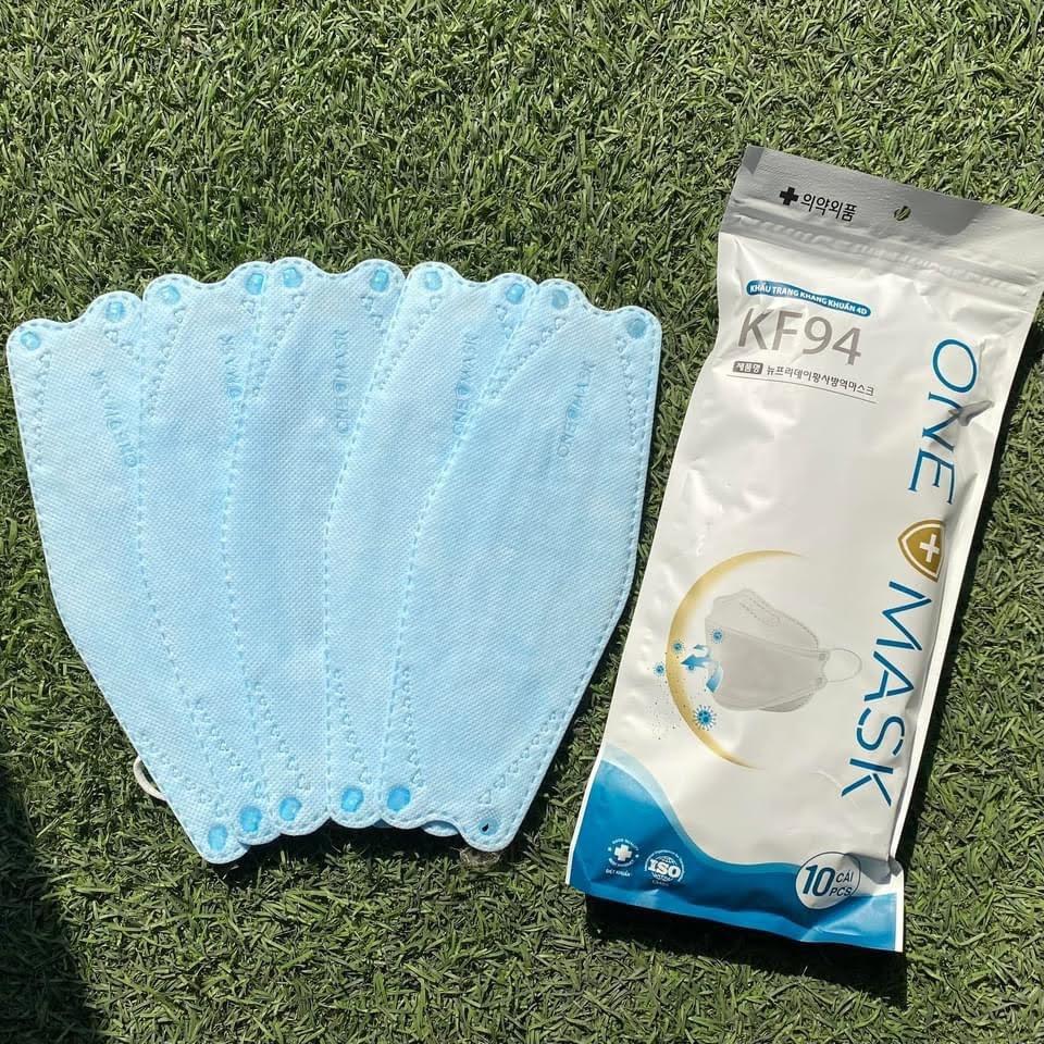 Set 100/50 khẩu trang y tế KF94 ONE MASK ONEMASK kháng khuẩn lọc bụi chống nắng và tia UV công nghệ 4D Hàn Quốc